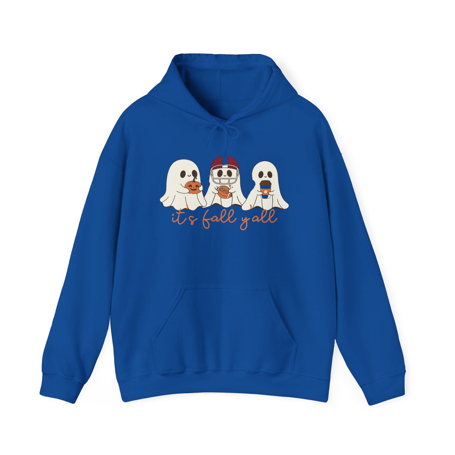 Fall-Themed Hooded Sweatshirt, Cozy Fall Hoodie, Unisex Halloween Apparel, Autumn Fashion Sweatshirt, Perfect Halloween Gift