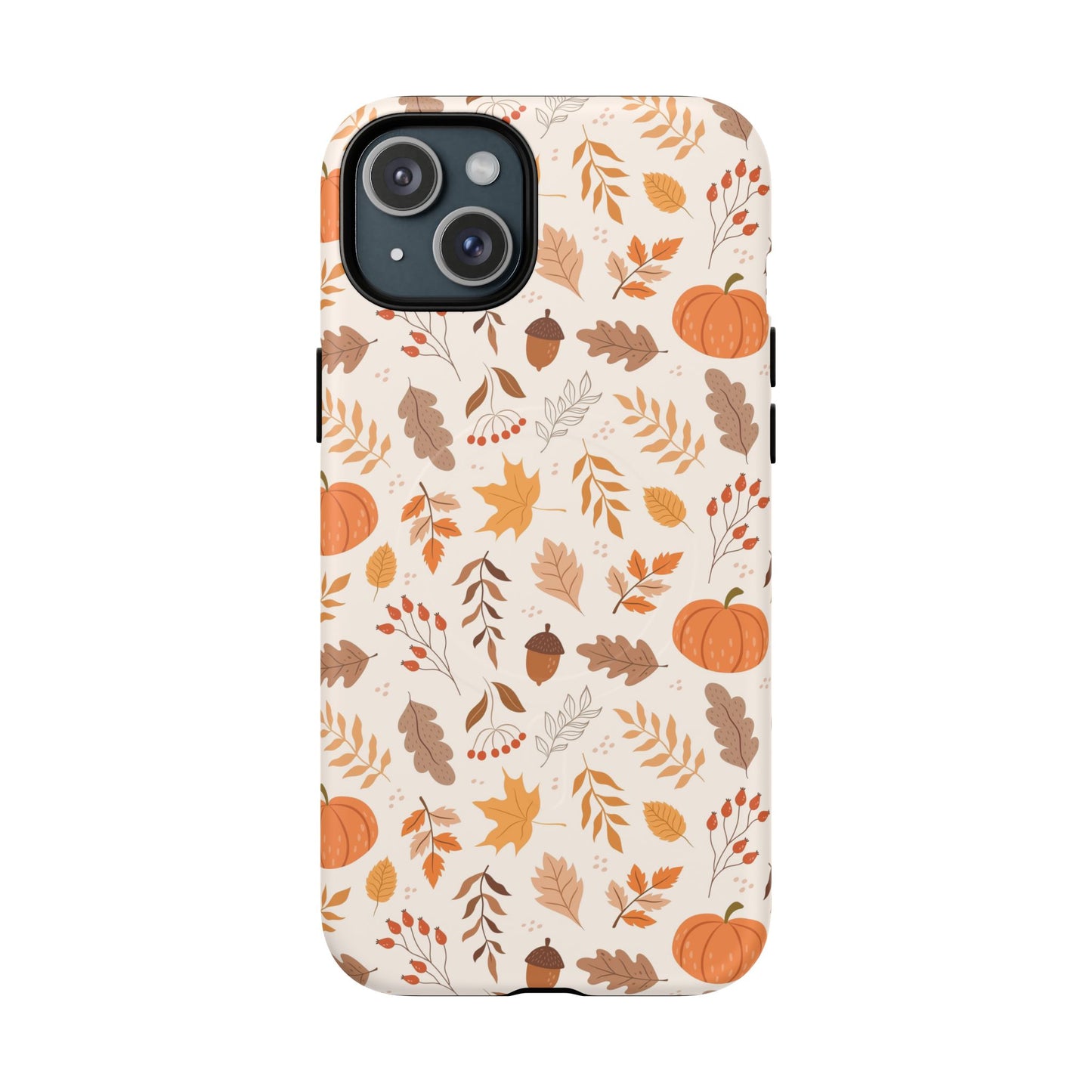 Autumn Floral Phone Case - Tough Magnetic Cases for Fall, Seasonal Accessories, Nature Lover Gifts, Cute Phone Cover, Unique Phone Case - MaisonThreadory