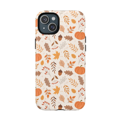 Autumn Floral Phone Case - Tough Magnetic Cases for Fall, Seasonal Accessories, Nature Lover Gifts, Cute Phone Cover, Unique Phone Case - MaisonThreadory