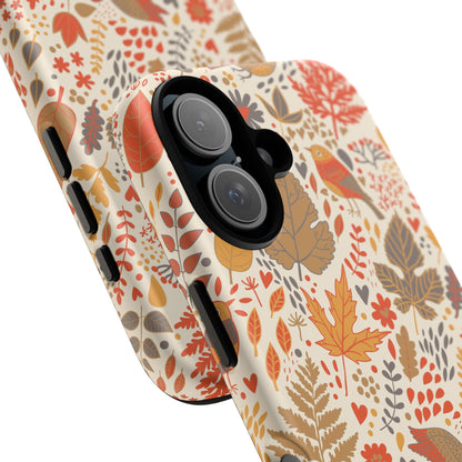 Floral Phone Case - Tough Cases for Nature Lovers, Stylish Cover, Nature-Themed Gift, Phone Accessories, Fall Aesthetic