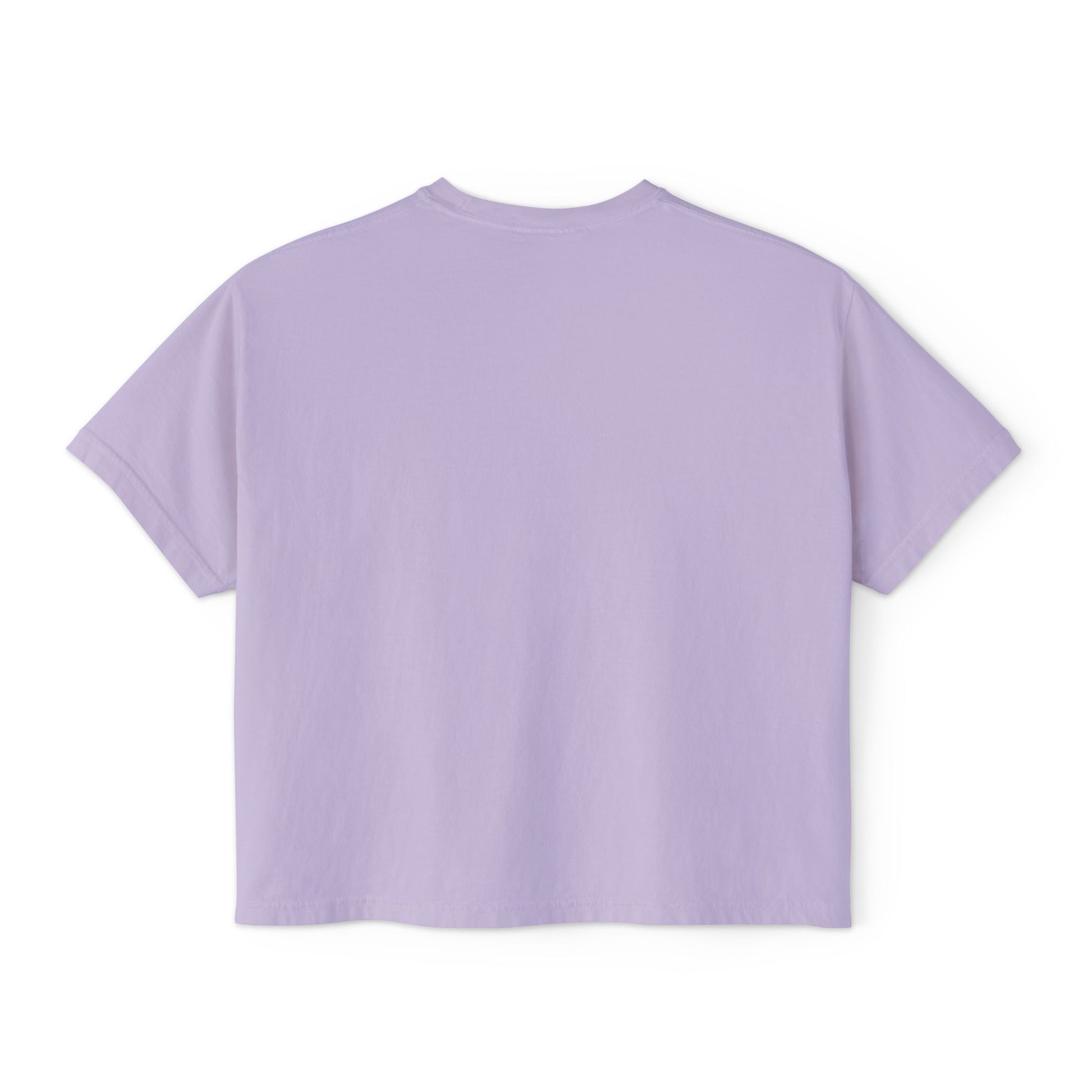 Cute Love Story Ghost Women's Boxy Tee, Fun Casual Top, Halloween Apparel, Gift for Ghost Lovers, Spooky Season Shirt, Relaxed Fit Tee - MaisonThreadory