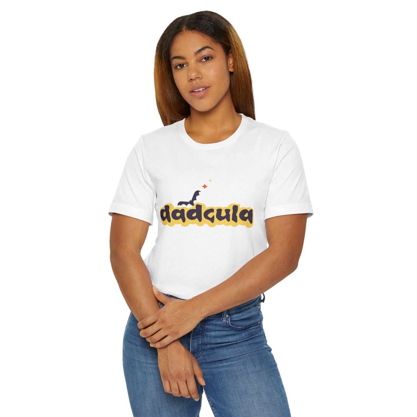 Dadcula T-Shirt, Funny Dad Shirt, Halloween Apparel, Unisex Jersey Tee, Gift for Dads, Casual Outfit - MaisonThreadory