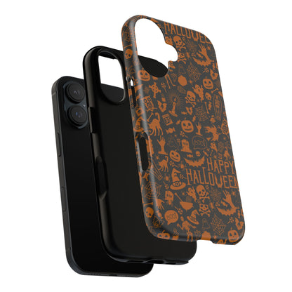 Halloween Phone Case, Tough Cases with Spooky Design, Trick or Treat Accessories, Perfect for Halloween Decor, Gift for Halloween Lovers