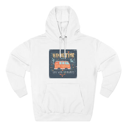 Hip & Cozy Fleece Hoodie - Perfect for Chill Vibes, Gift for Her, Winter Wear, Relaxed Style, Casual Layering - MaisonThreadory