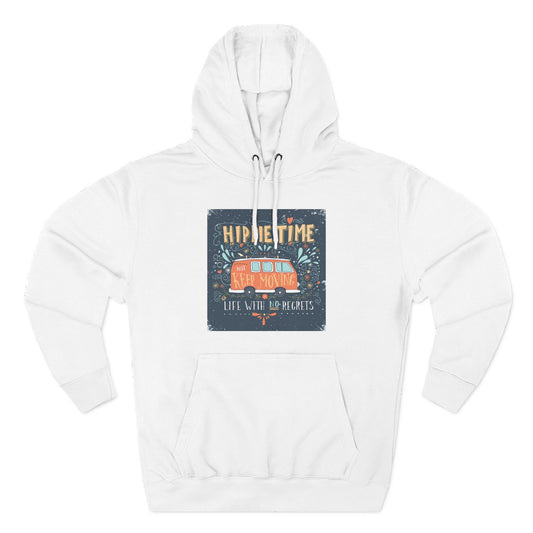 Hip & Cozy Fleece Hoodie - Perfect for Chill Vibes, Gift for Her, Winter Wear, Relaxed Style, Casual Layering - MaisonThreadory