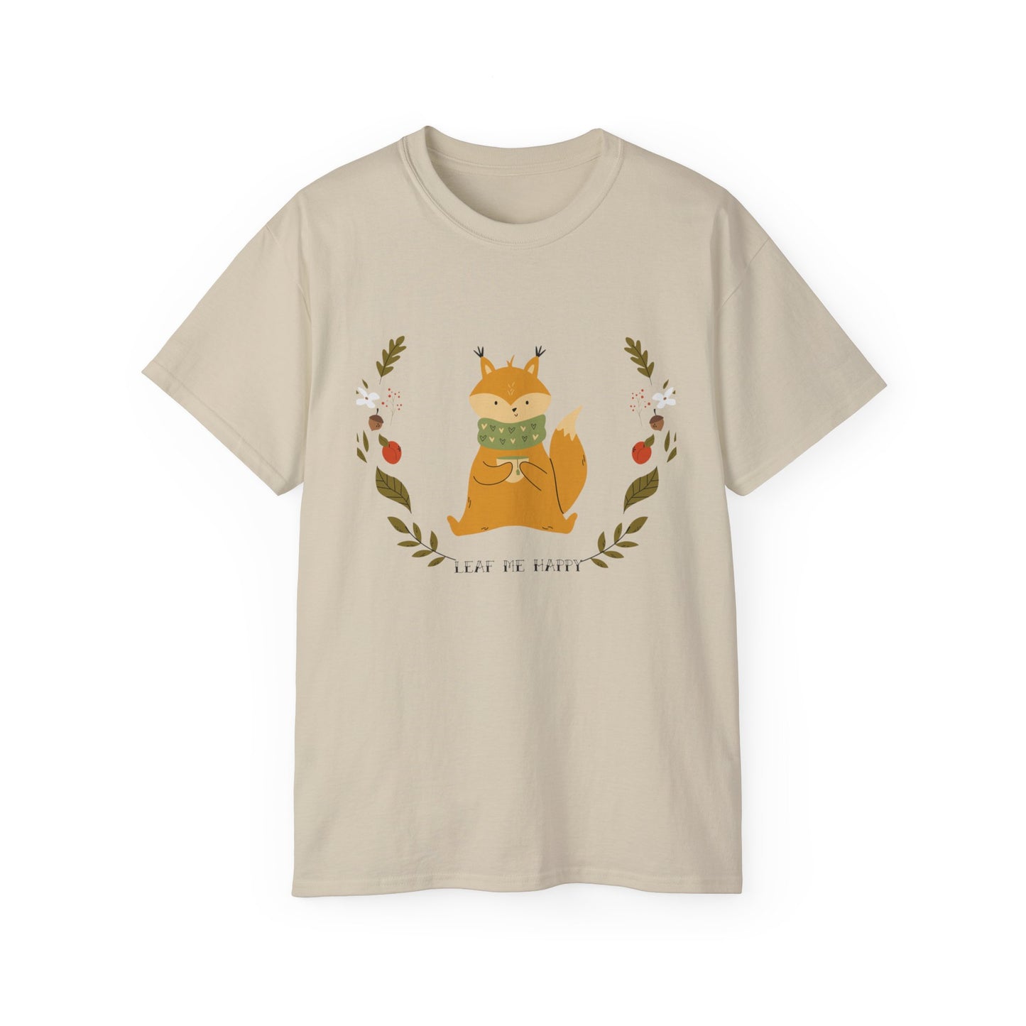 Whimsical Squirrel Tee - Cozy Unisex T-Shirt for Nature Lovers, Perfect Gift for Fall, Cute Wildlife Art, Eco-Friendly Fashion - MaisonThreadory