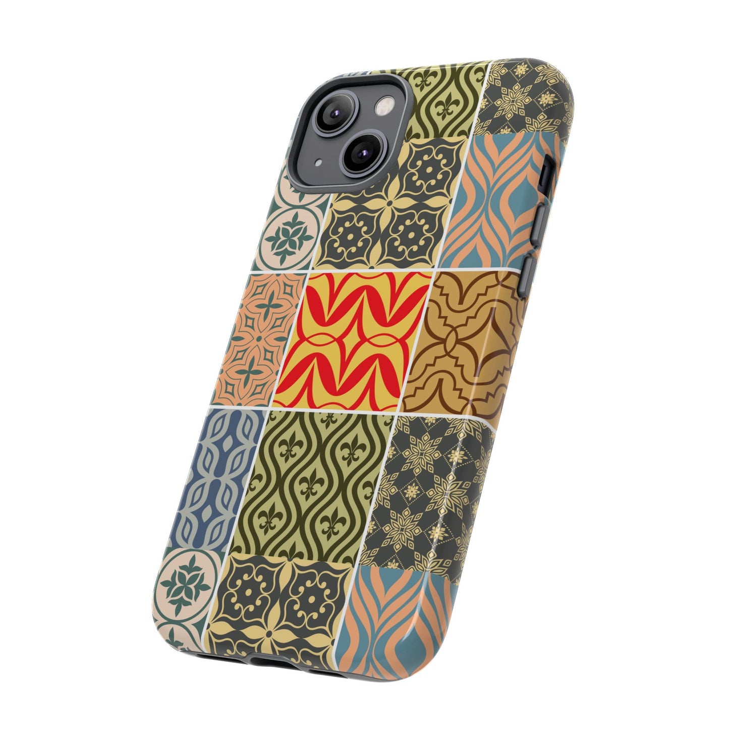 Decorative Phone Cases, Unique Phone Cover, Stylish iPhone Case, Gift for Phone Lovers, Trendy Tech Accessories