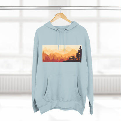 Cozy Adventure Hoodie - Great for Camping, Outdoors, Travel, Gift for Nature Lovers, Fall Style, Hiking Gear - MaisonThreadory