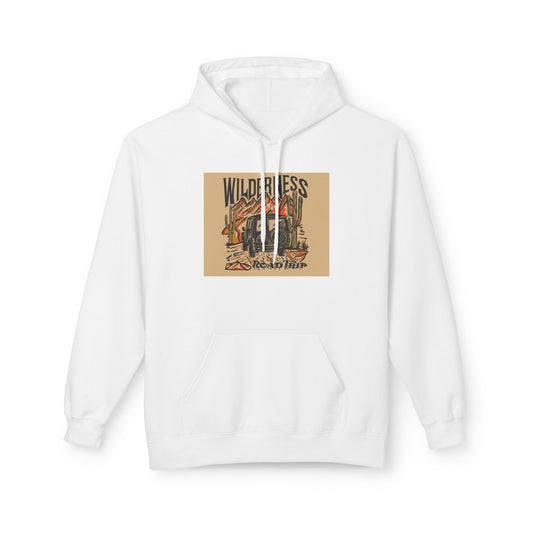 Wilde Bless Fleece Hoodie - Unisex, Cozy Style, Perfect for Casual Wear, Gifts, Outdoor Adventures, Festivals - MaisonThreadory