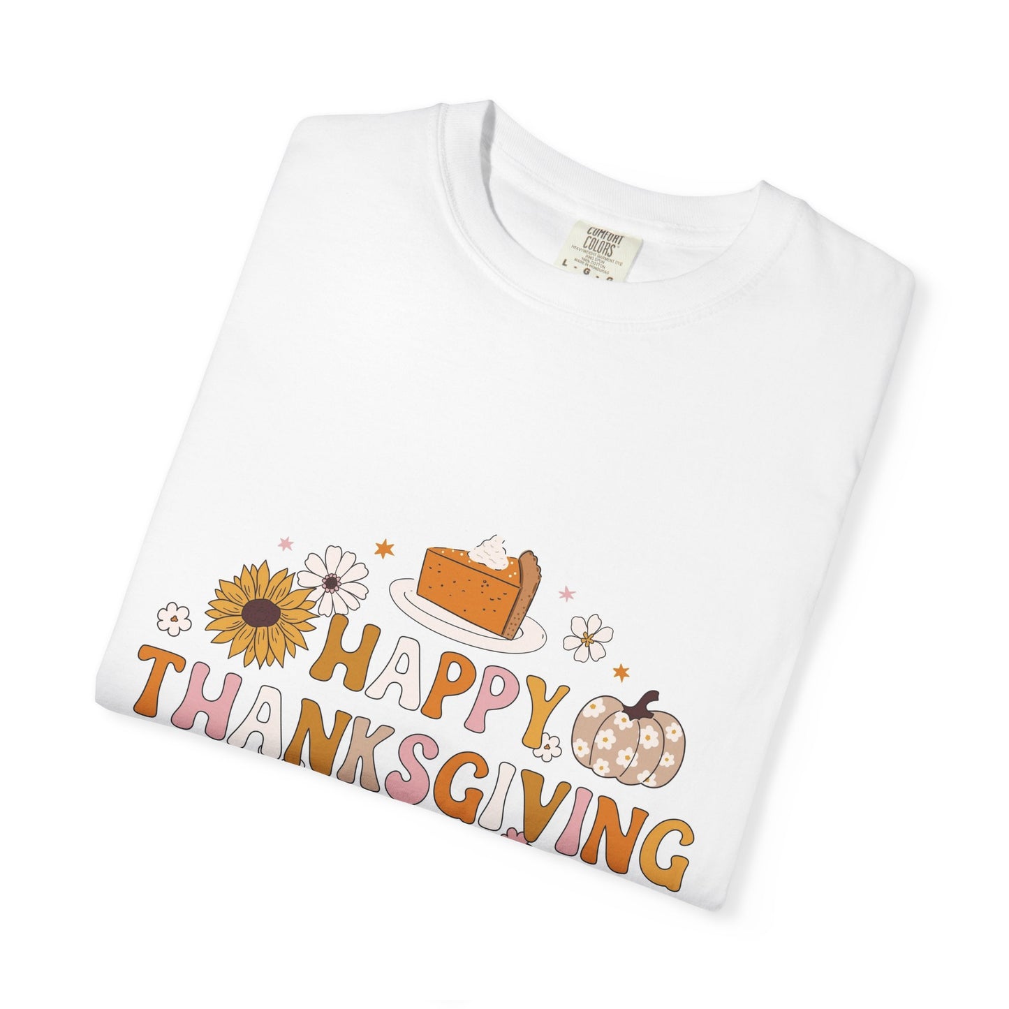 Thanksgiving T-Shirt, Cozy Fall Tee, Autumn Apparel, Unisex Thanksgiving Shirt, Holiday Gift Idea, Casual Outfit - MaisonThreadory