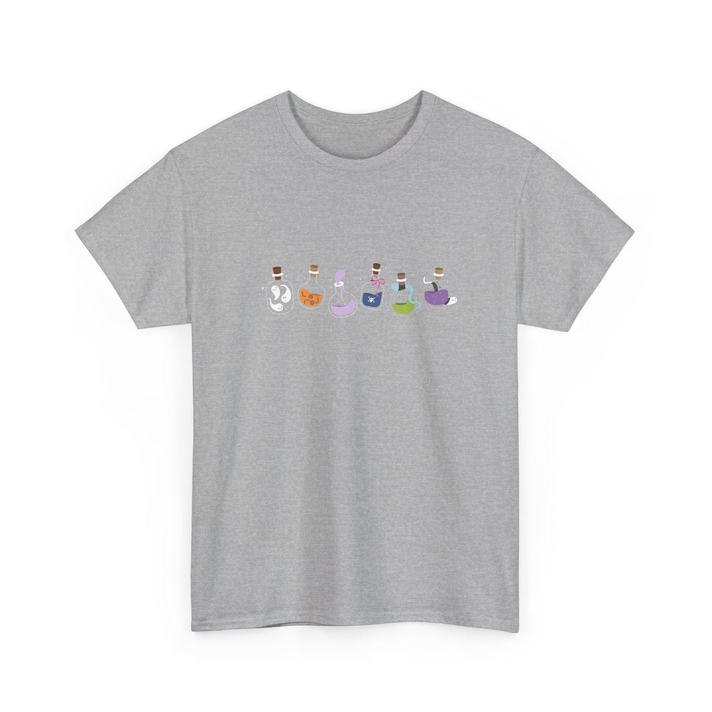 Charming Unisex Tee with Whimsical Characters, Funny Graphic Shirt, Gift for Friends, Comfortable Cotton Top, Casual Wear - MaisonThreadory