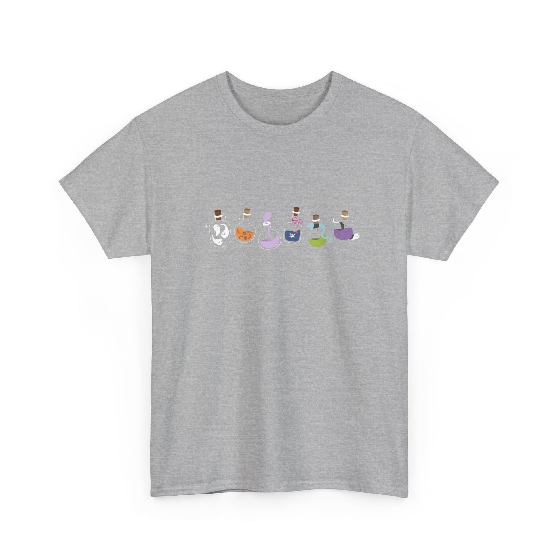 Charming Unisex Tee with Whimsical Characters, Funny Graphic Shirt, Gift for Friends, Comfortable Cotton Top, Casual Wear - MaisonThreadory