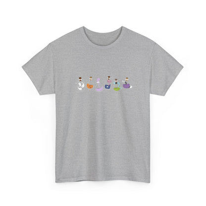 Charming Unisex Tee with Whimsical Characters, Funny Graphic Shirt, Gift for Friends, Comfortable Cotton Top, Casual Wear - MaisonThreadory