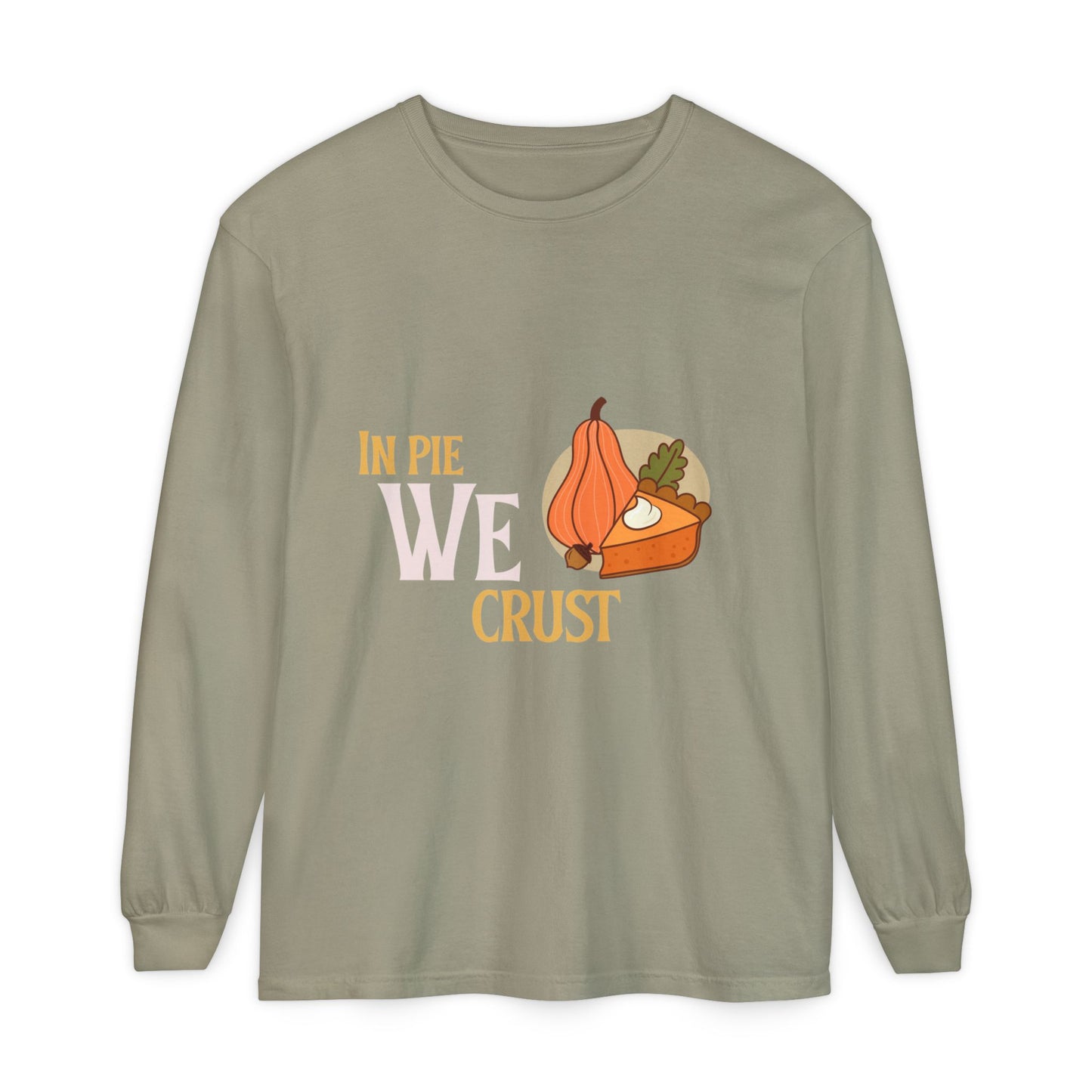 Fall Kitchen Humor Long Sleeve T-Shirt, Thanksgiving Gift, Thanksgiving Sweater, Pie Lovers Shirt, Cozy Fall Apparel, Unisex Sweatshirt - MaisonThreadory