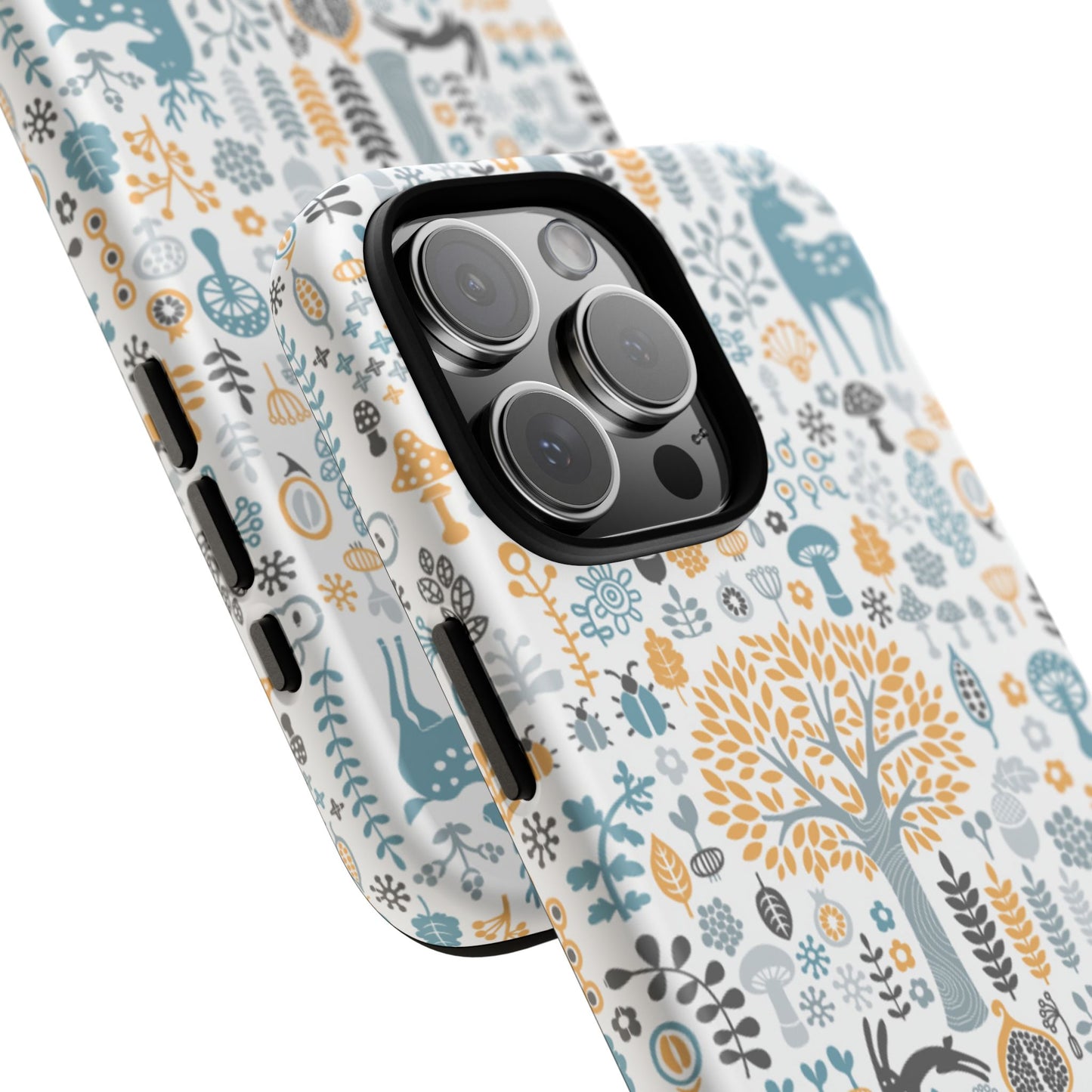Nature-Inspired Phone Case, Durable Protective Cover, Bohemian Phone Accessory, Symbol of Strength, Eco-Friendly Gift