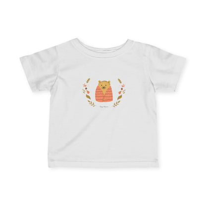 Adorable Baby Bear Tee, Infant T-Shirt, Cute Toddler Top, Cute Baby Gift, Animal Lover Apparel - MaisonThreadory