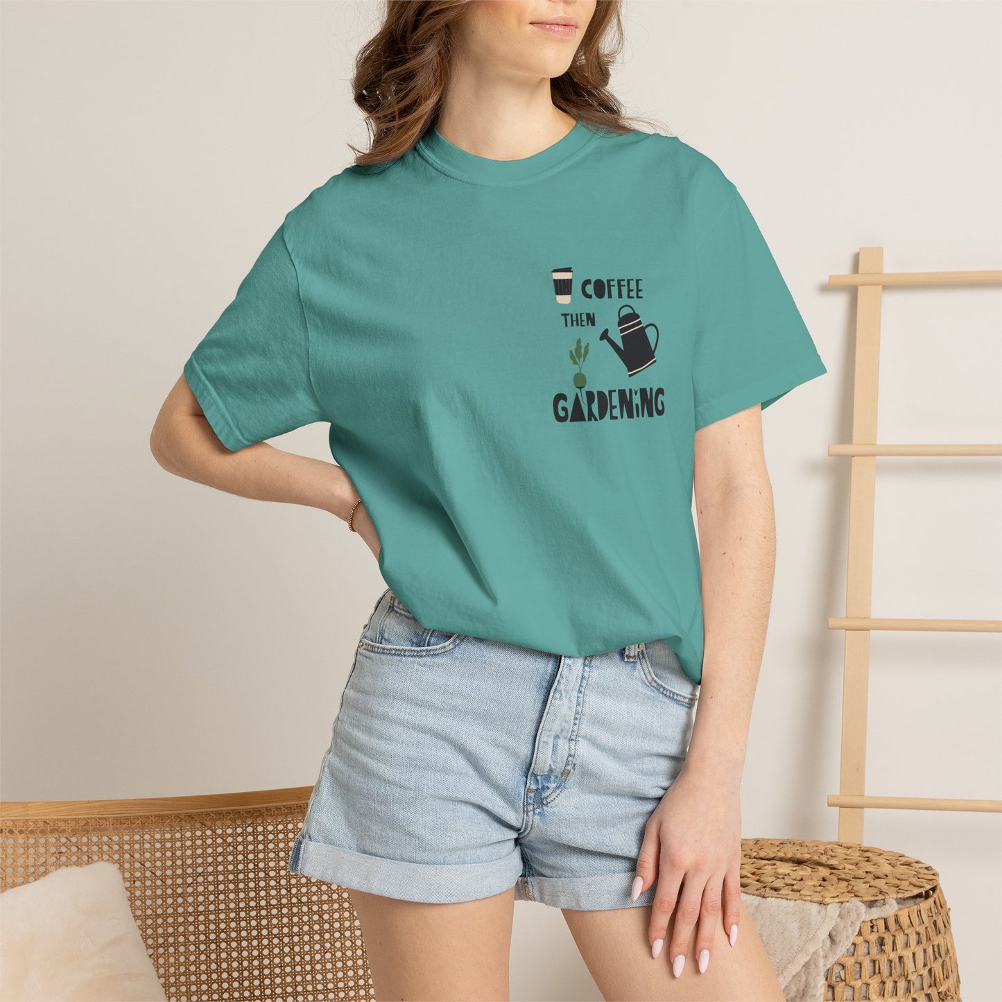Coffee Then Gardening T-Shirt — Gardeners’ Casual Tee