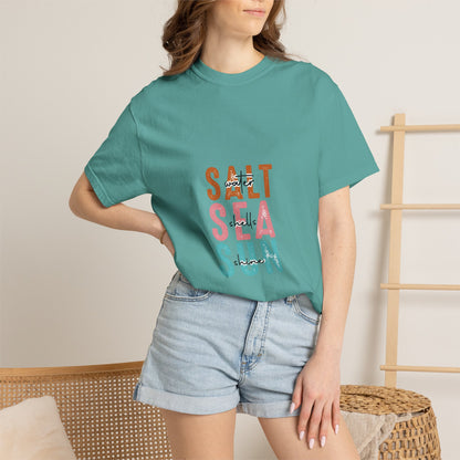 Salt Sea Sun Graphic Tee — Beach Vibes Summer T-Shirt