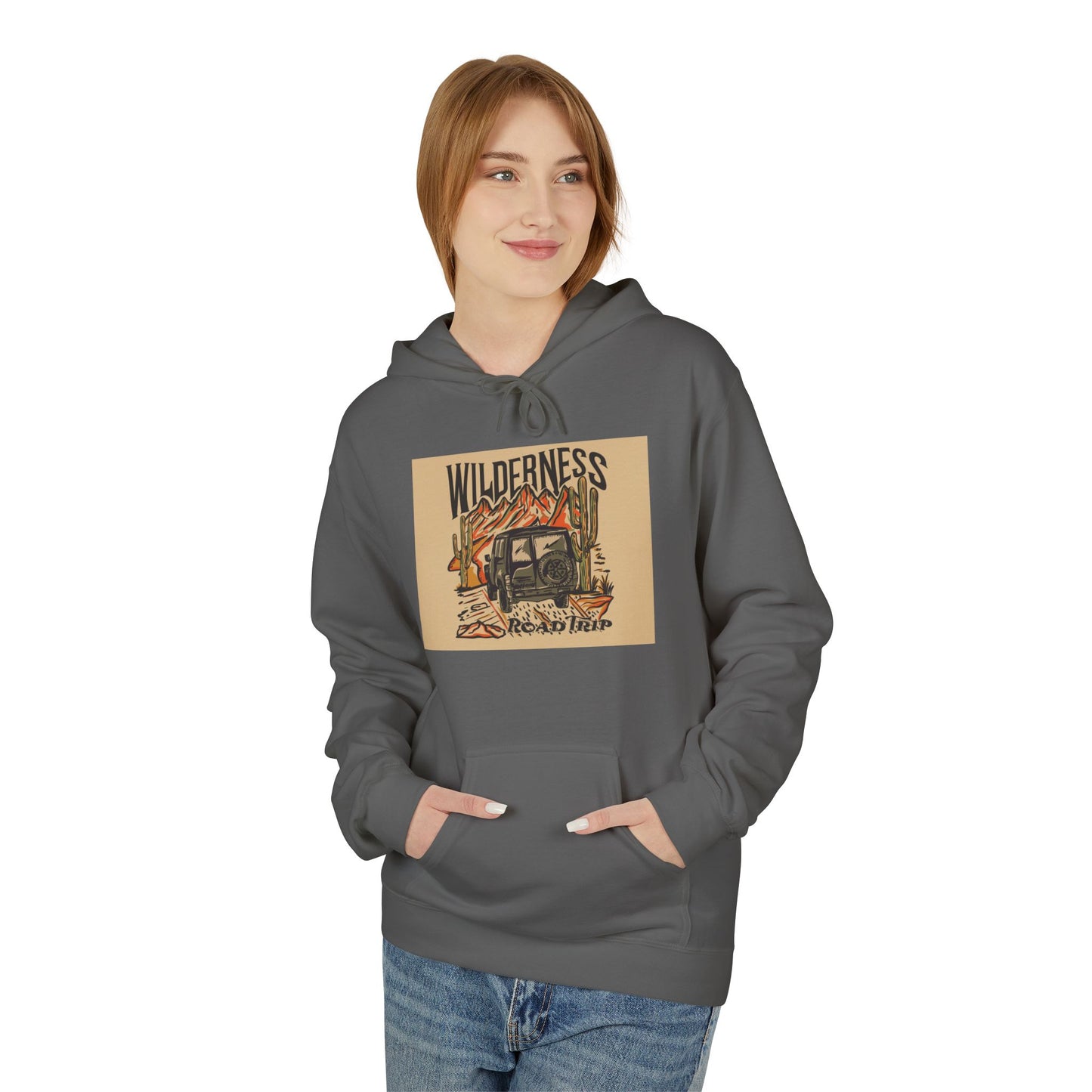 Wilde Bless Fleece Hoodie - Unisex, Cozy Style, Perfect for Casual Wear, Gifts, Outdoor Adventures, Festivals - MaisonThreadory