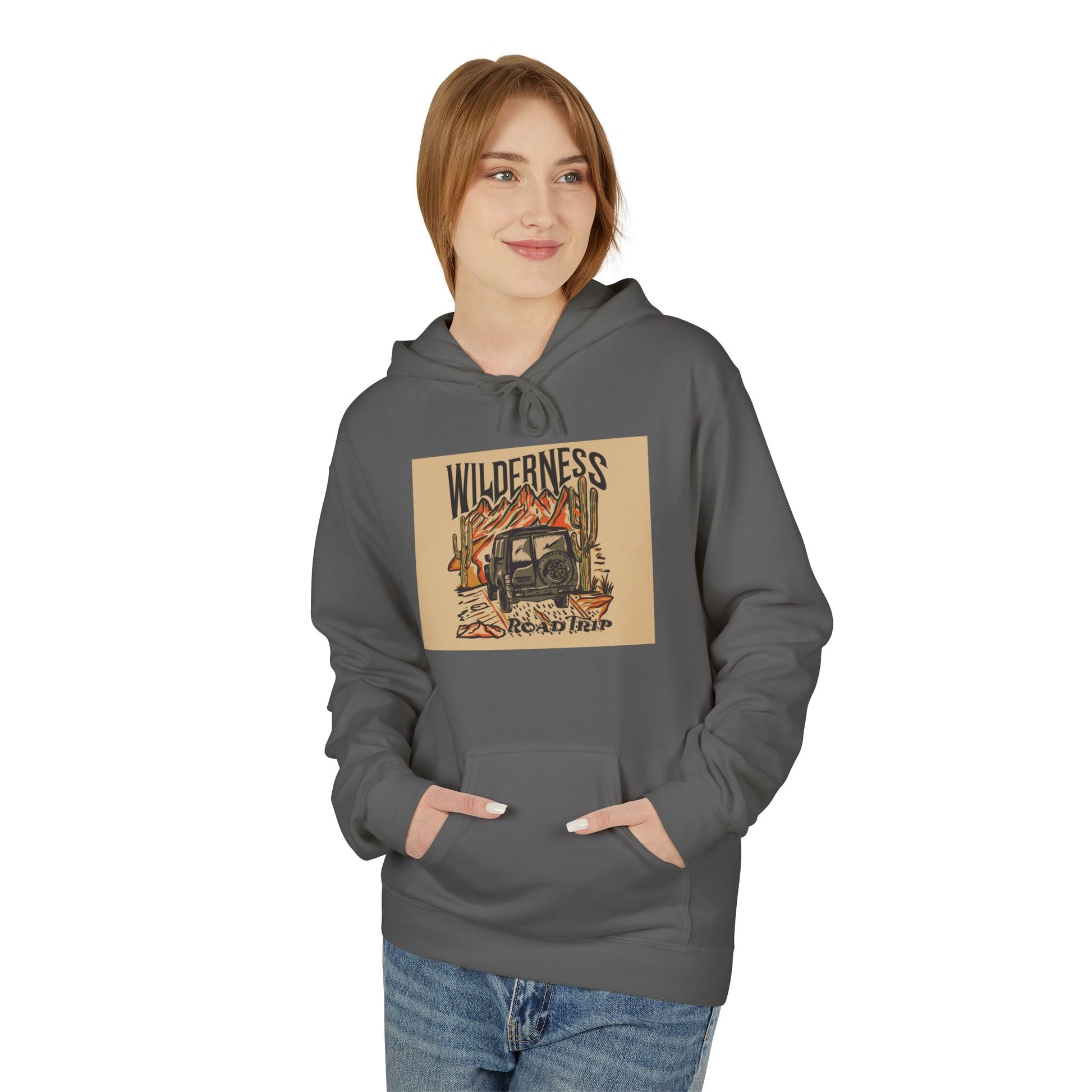 Wilde Bless Fleece Hoodie - Unisex, Cozy Style, Perfect for Casual Wear, Gifts, Outdoor Adventures, Festivals - MaisonThreadory
