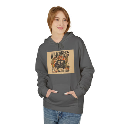 Wilde Bless Fleece Hoodie - Unisex, Cozy Style, Perfect for Casual Wear, Gifts, Outdoor Adventures, Festivals - MaisonThreadory