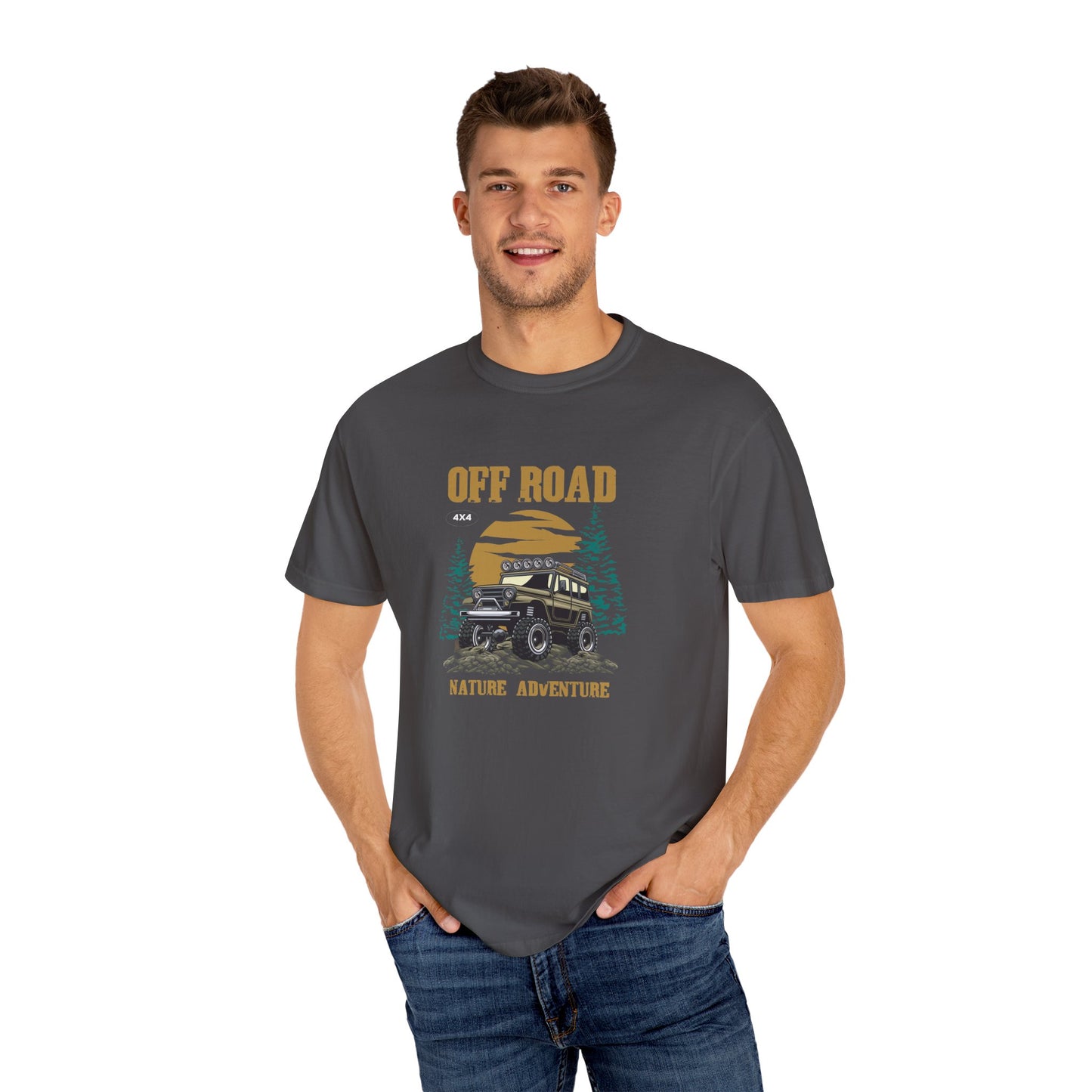 Offroad Adventure T-Shirt, Outdoor Graphic Tee, Mountain Climber Shirt, Nature Lover Gift, Hiking Apparel, Adventure Clothing