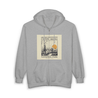 Unisex Heavy Blend™ Full Zip Hooded Sweatshirt - MaisonThreadory