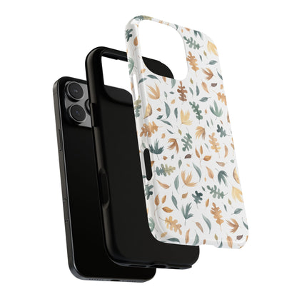 Stylish Floral Phone Case - Tough Cases, Nature-Inspired Design, Gift for Her, Phone Accessory, Floral Pattern Cover