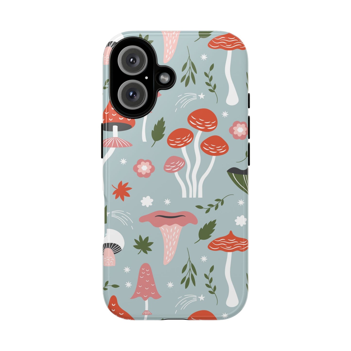 Whimsical Mushroom Phone Case, Cute Floral Smartphone Cover, Unique Gift for Nature Lovers, Trendy Tech Accessory, Eco-friendly Case