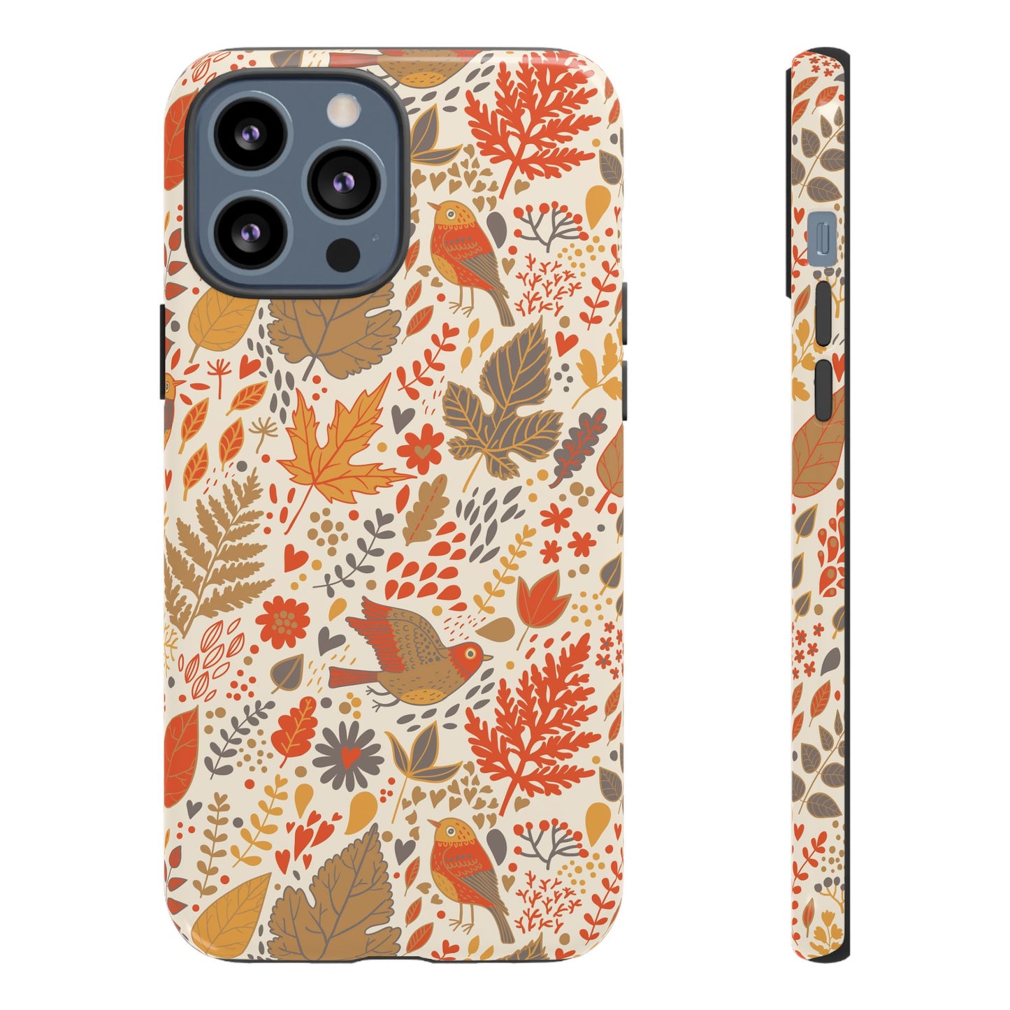 Floral Phone Case - Tough Cases for Nature Lovers, Stylish Cover, Nature-Themed Gift, Phone Accessories, Fall Aesthetic