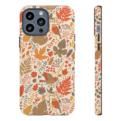 Floral Phone Case - Tough Cases for Nature Lovers, Stylish Cover, Nature-Themed Gift, Phone Accessories, Fall Aesthetic
