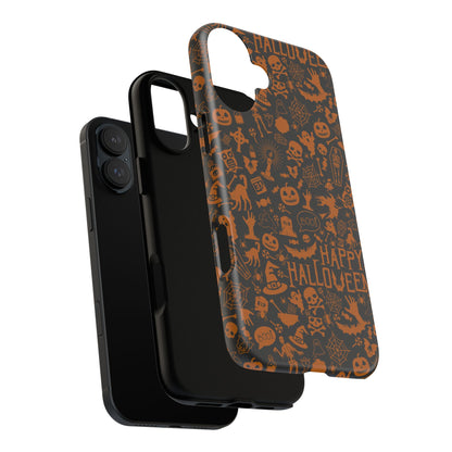 Halloween Phone Case, Tough Cases with Spooky Design, Trick or Treat Accessories, Perfect for Halloween Decor, Gift for Halloween Lovers