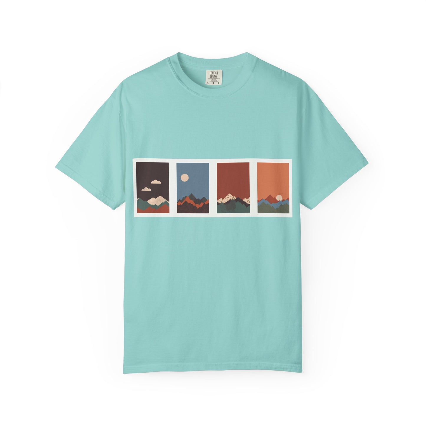 Unisex Mountain Sunset T-Shirt | Cozy Casual Wear, Nature Lover Gift, Travel Tee, Outdoor Adventure Shirt, Hiking Apparel