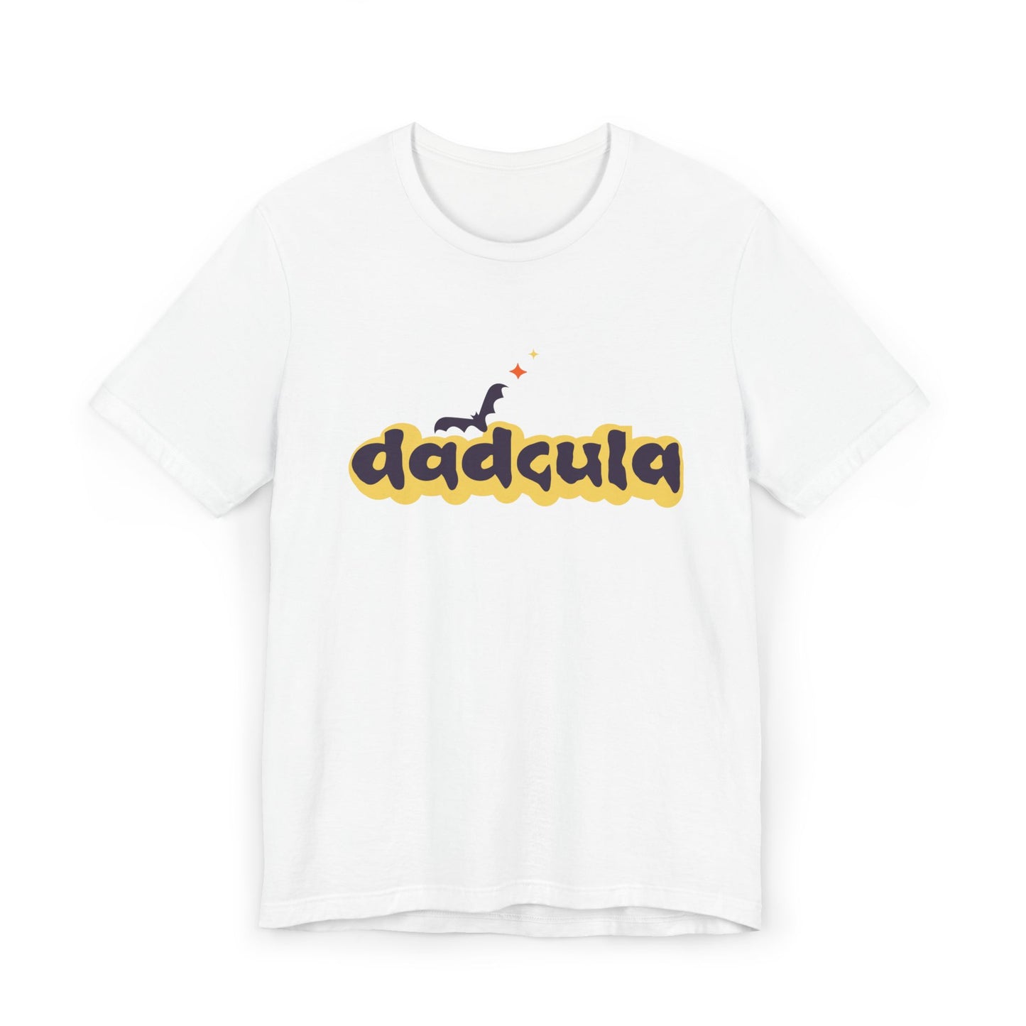 Dadcula T-Shirt, Funny Dad Shirt, Halloween Apparel, Unisex Jersey Tee, Gift for Dads, Casual Outfit - MaisonThreadory
