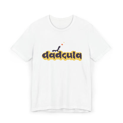 Dadcula T-Shirt, Funny Dad Shirt, Halloween Apparel, Unisex Jersey Tee, Gift for Dads, Casual Outfit - MaisonThreadory