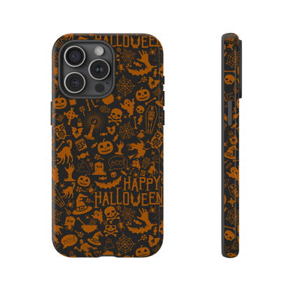 Halloween Phone Case, Tough Cases with Spooky Design, Trick or Treat Accessories, Perfect for Halloween Decor, Gift for Halloween Lovers