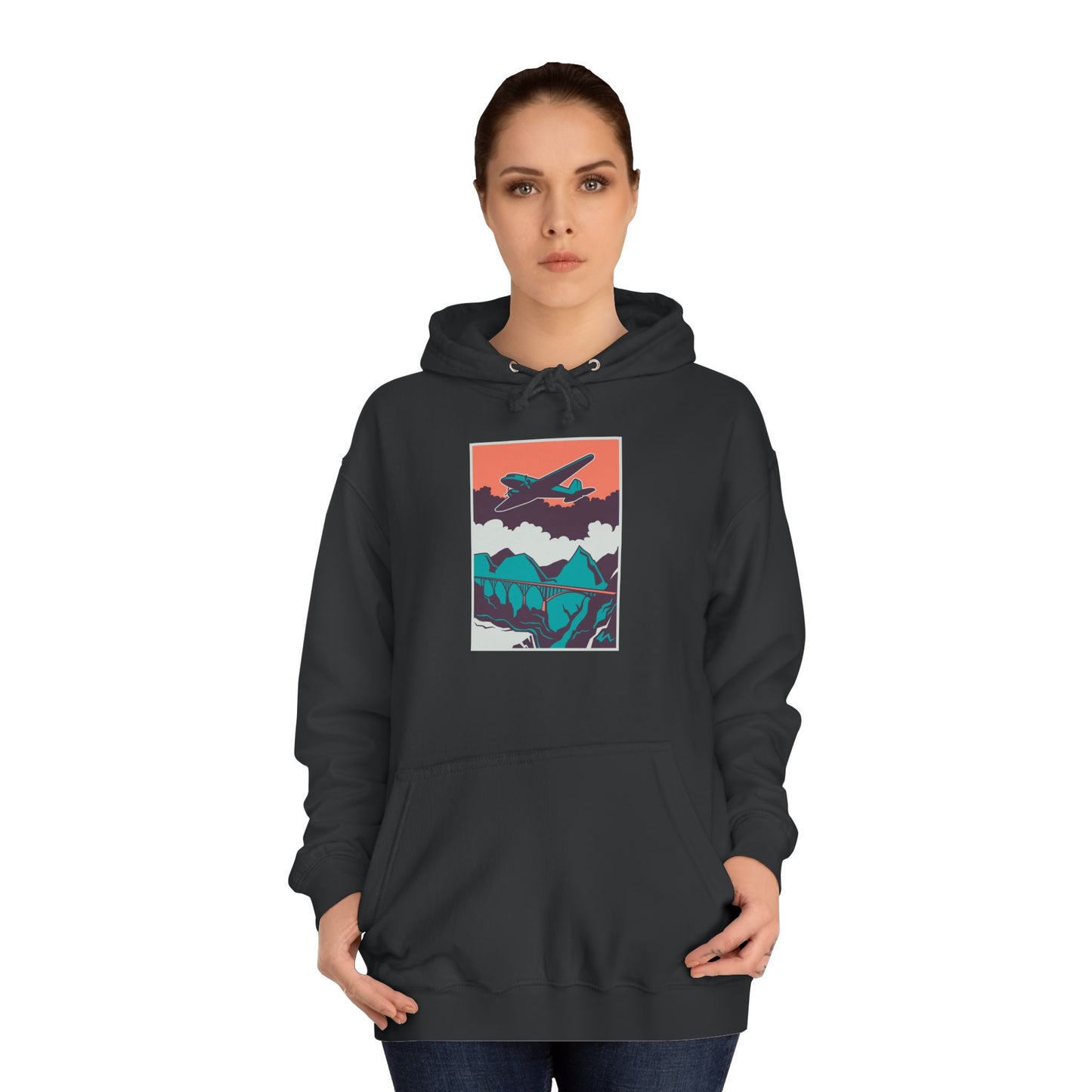 Unisex College Hoodie with Retro Adventure Design | Cozy Sweatshirt for Students, Travel Enthusiasts, Gift Idea, Casual Wear, College [...]