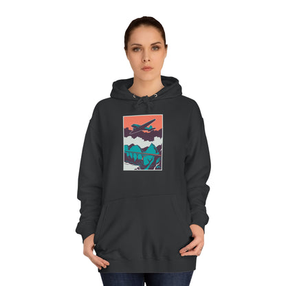 Unisex College Hoodie with Retro Adventure Design | Cozy Sweatshirt for Students, Travel Enthusiasts, Gift Idea, Casual Wear, College [...]