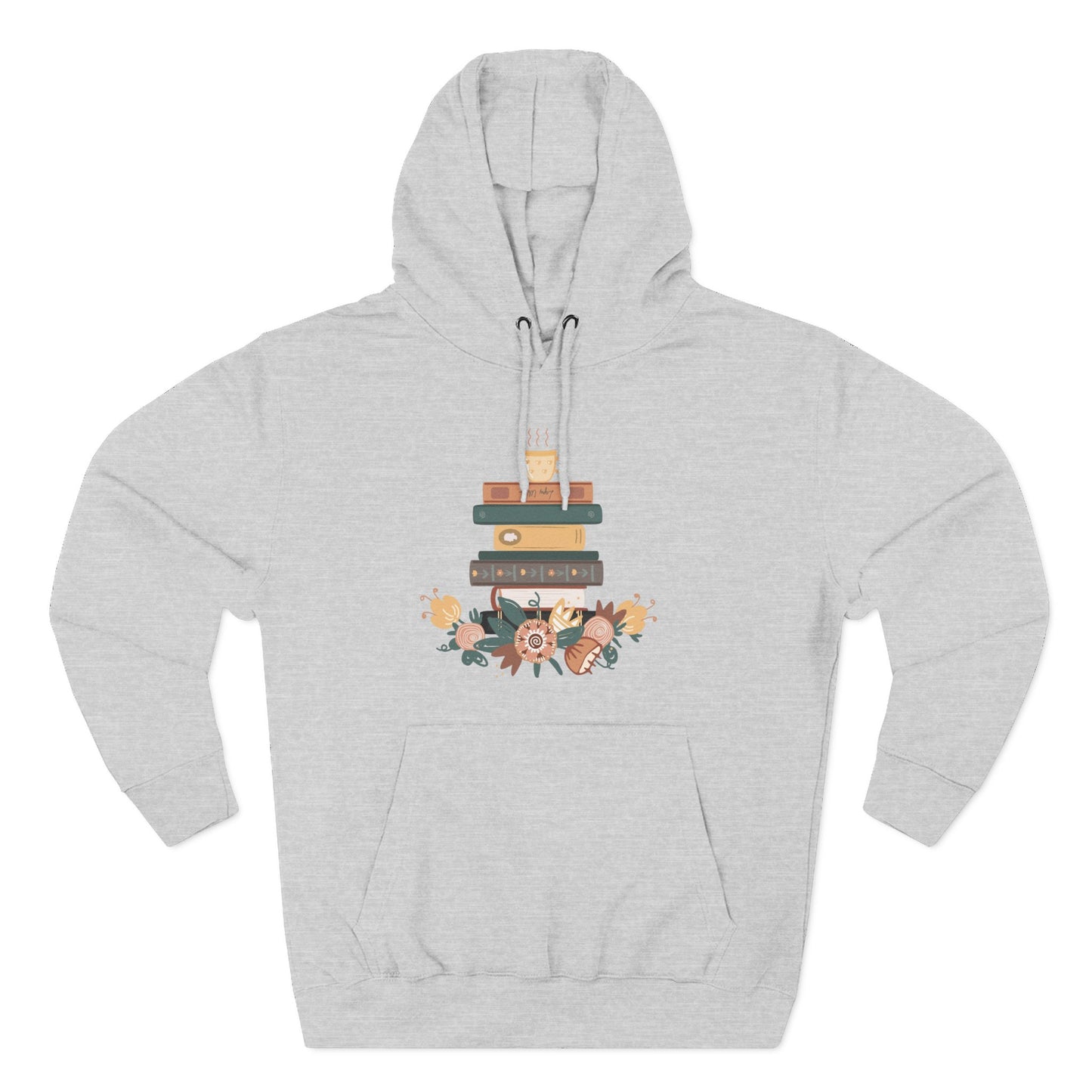 Cozy Book Lover's Hoodie | Three-Panel Fleece, Reading Gift, Literary Sweatshirt, Casual Apparel, Birthday Present, Book Club Outfit - MaisonThreadory