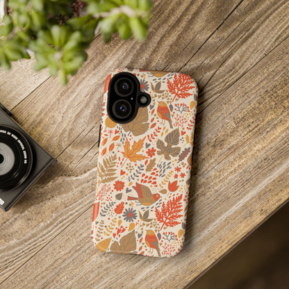 Floral Phone Case - Tough Cases for Nature Lovers, Stylish Cover, Nature-Themed Gift, Phone Accessories, Fall Aesthetic