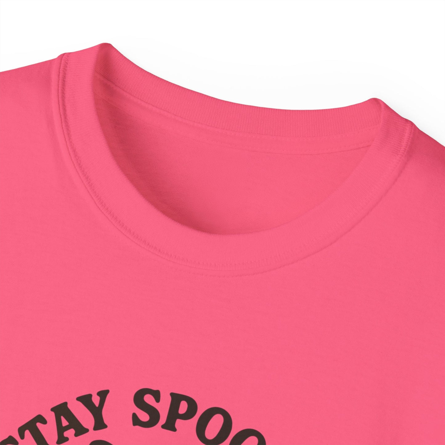 Spooky Halloween Unisex Tee, Stay Spooky Babe Shirt, Plus Size Halloween T-Shirt, Cute Witch Tee, Fall Festive Apparel