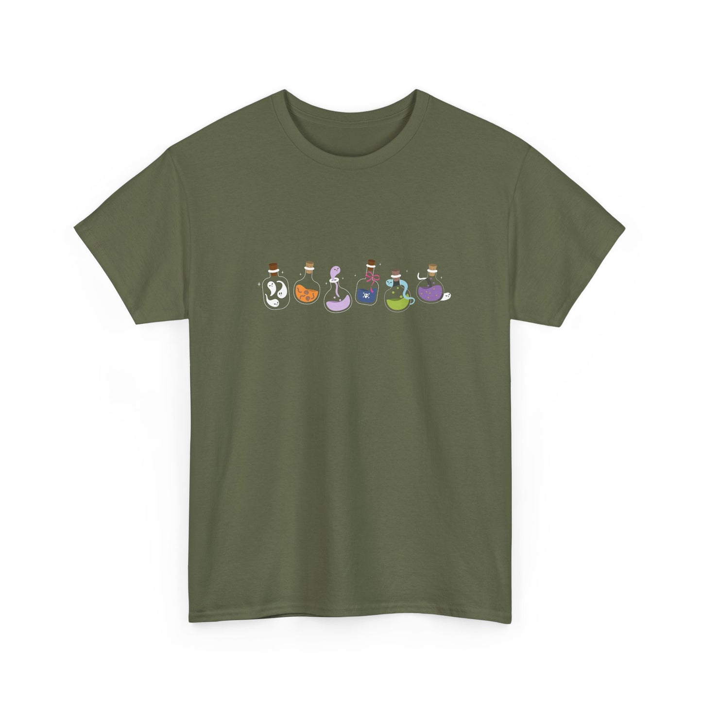 Charming Unisex Tee with Whimsical Characters, Funny Graphic Shirt, Gift for Friends, Comfortable Cotton Top, Casual Wear - MaisonThreadory