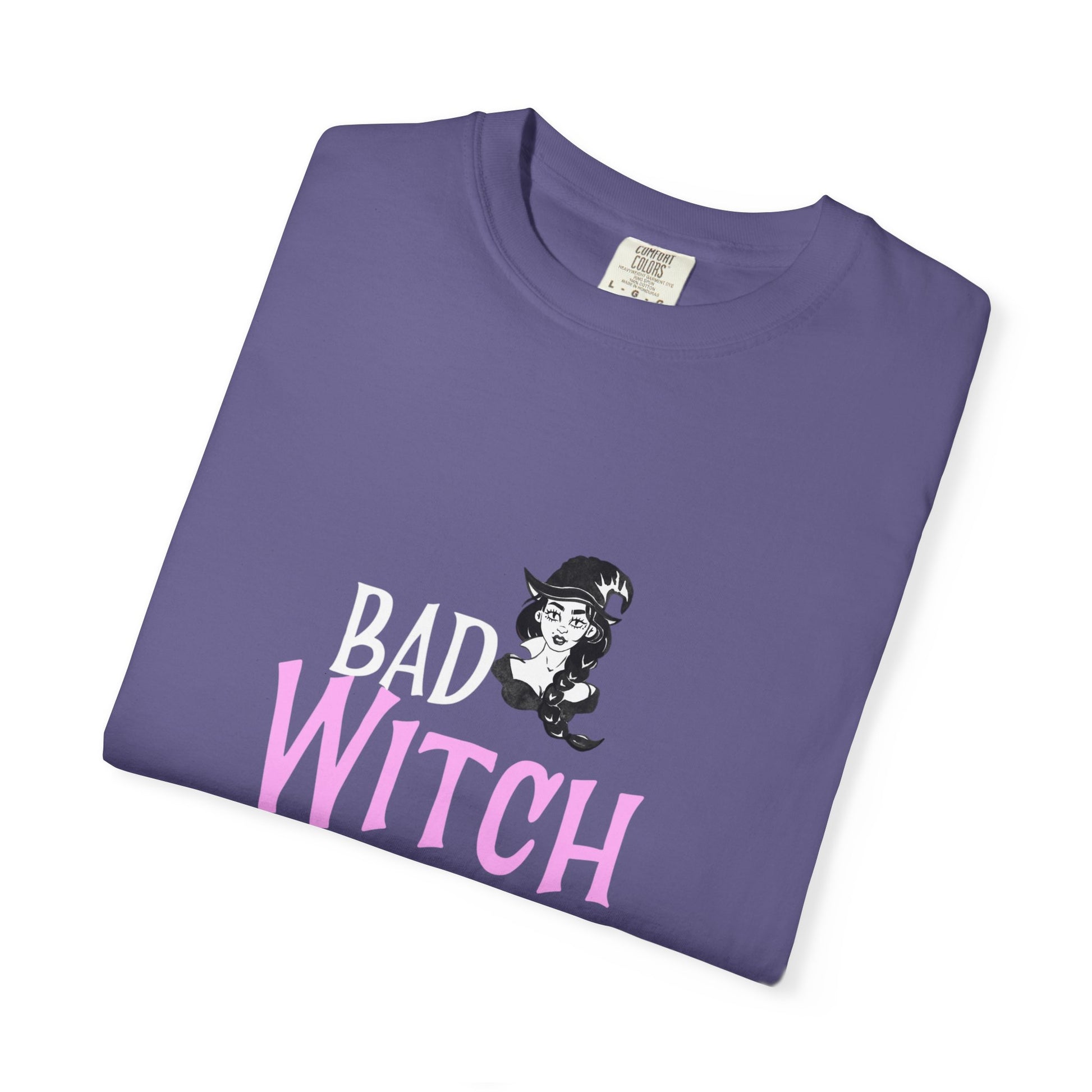Halloween Bad Witch T-Shirt, Unisex Tee, Spooky Shirt, Witchy Apparel, Gift for Her - MaisonThreadory