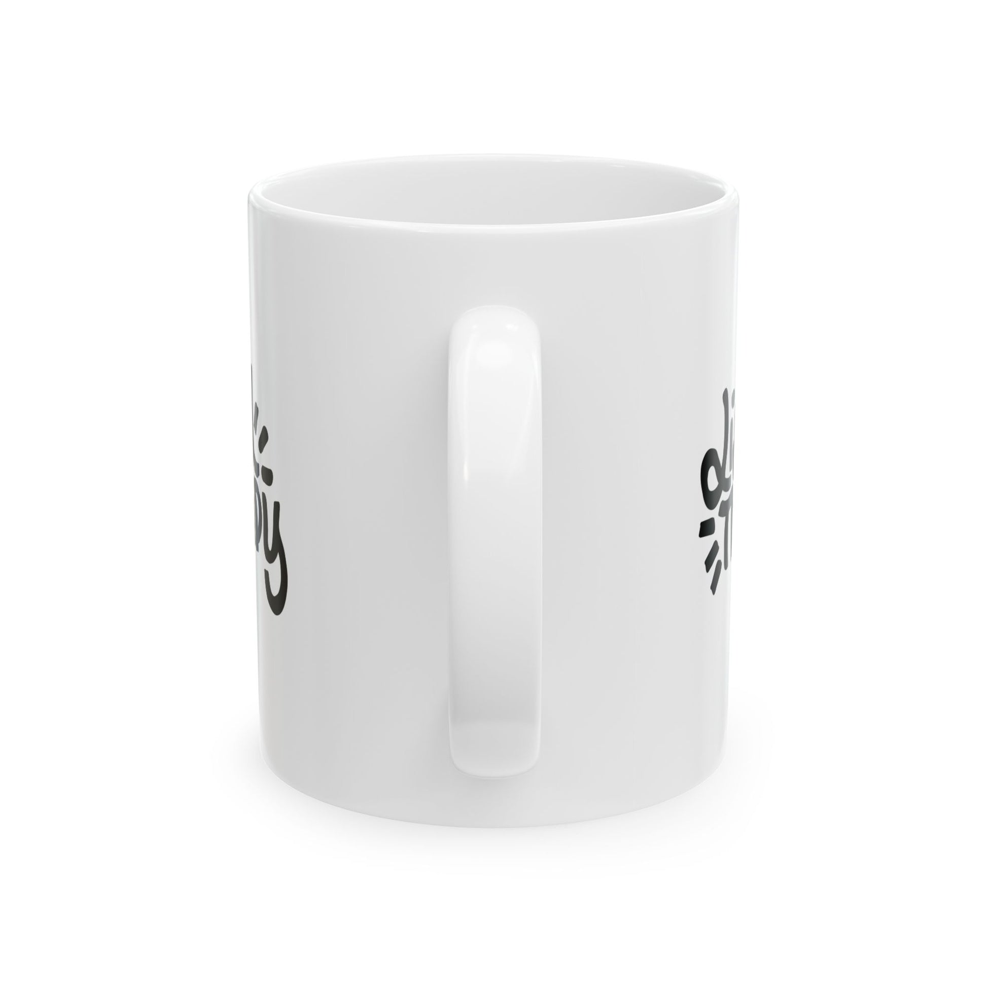Liquid Therapy Ceramic Mug - 11oz & 15oz Coffee Cup, Perfect Gift for Coffee Lovers, Self-Care Essentials, Unique Mug for Home or Office - MaisonThreadory