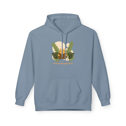 Nature-Inspired Fleece Hoodie | Cozy Unisex Sweatshirt for Outdoor Lovers, Great for Camping, Hiking, Gift for Adventurers - MaisonThreadory