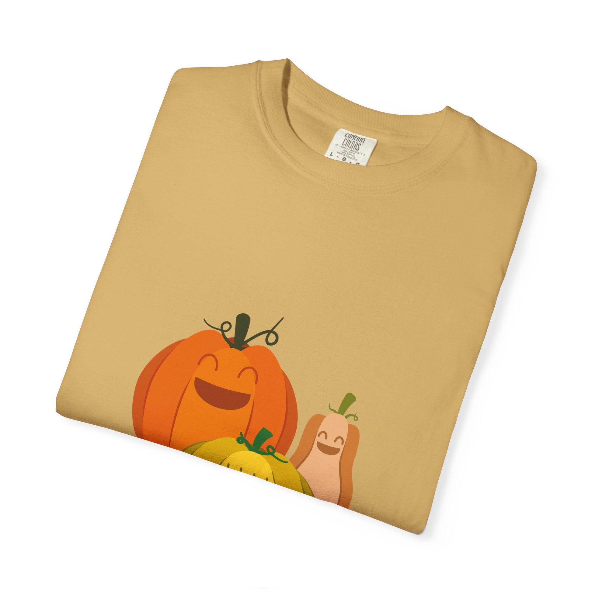 Cute Pumpkin Family T-Shirt, Fall Apparel, Halloween Shirt, Thanksgiving Gift, Harvest Crew Tee, Unisex Seasonal Wear - MaisonThreadory
