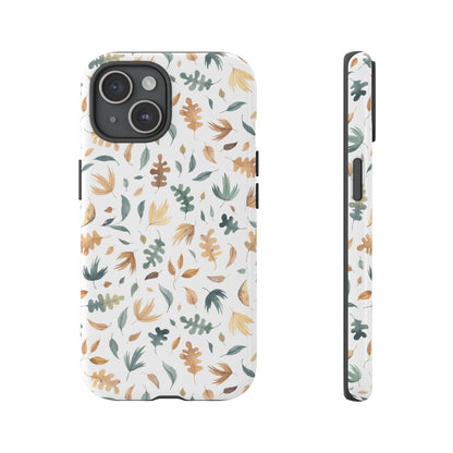 Stylish Floral Phone Case - Tough Cases, Nature-Inspired Design, Gift for Her, Phone Accessory, Floral Pattern Cover