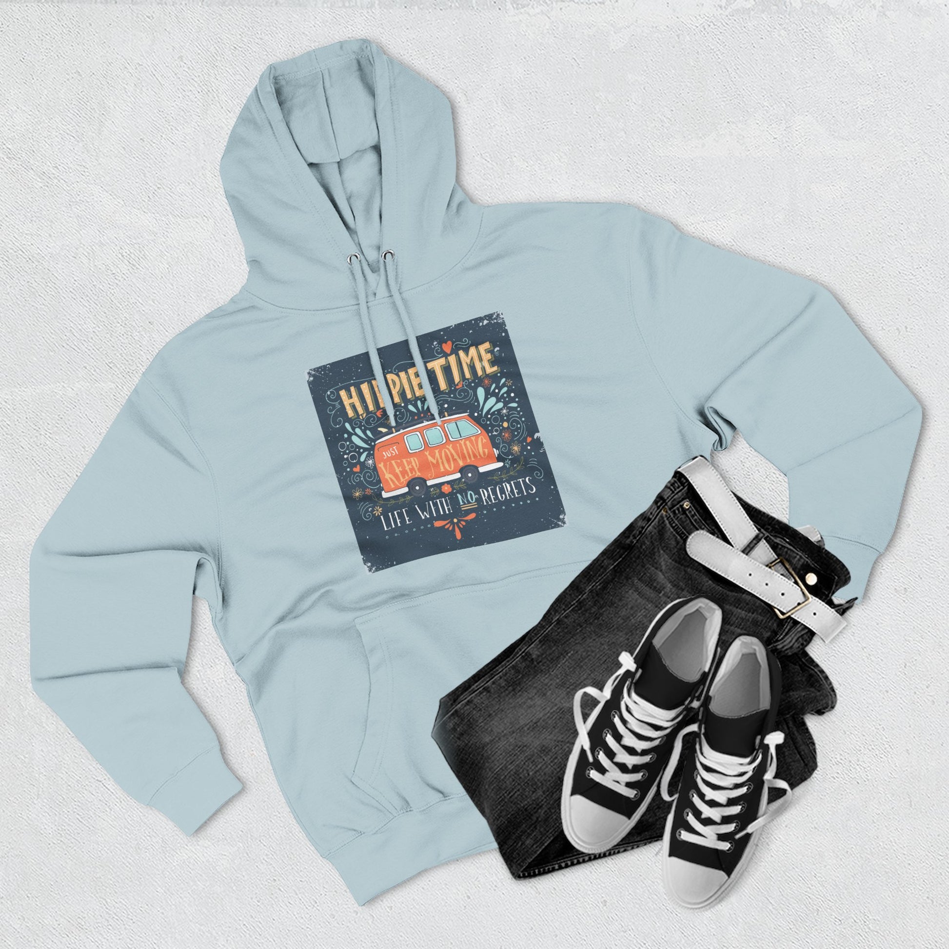 Hip & Cozy Fleece Hoodie - Perfect for Chill Vibes, Gift for Her, Winter Wear, Relaxed Style, Casual Layering - MaisonThreadory