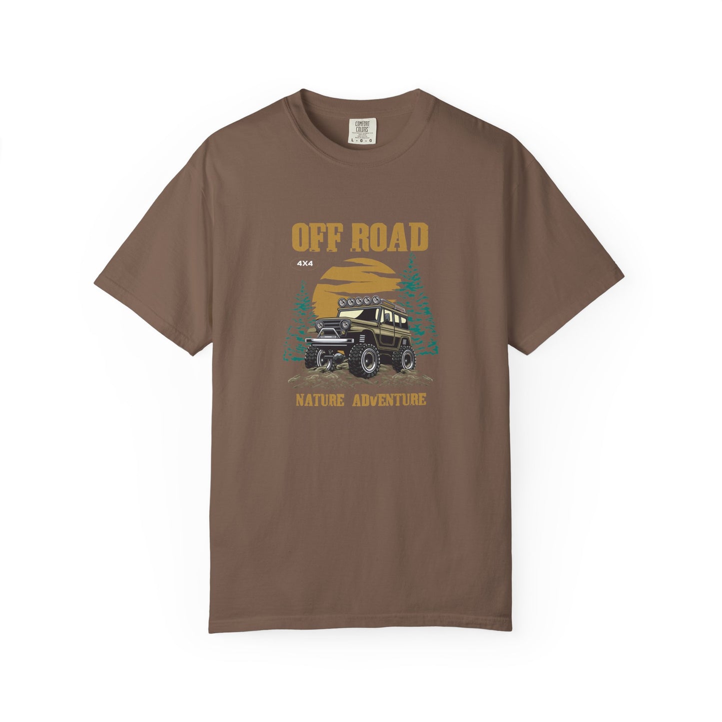 Offroad Adventure T-Shirt, Outdoor Graphic Tee, Mountain Climber Shirt, Nature Lover Gift, Hiking Apparel, Adventure Clothing