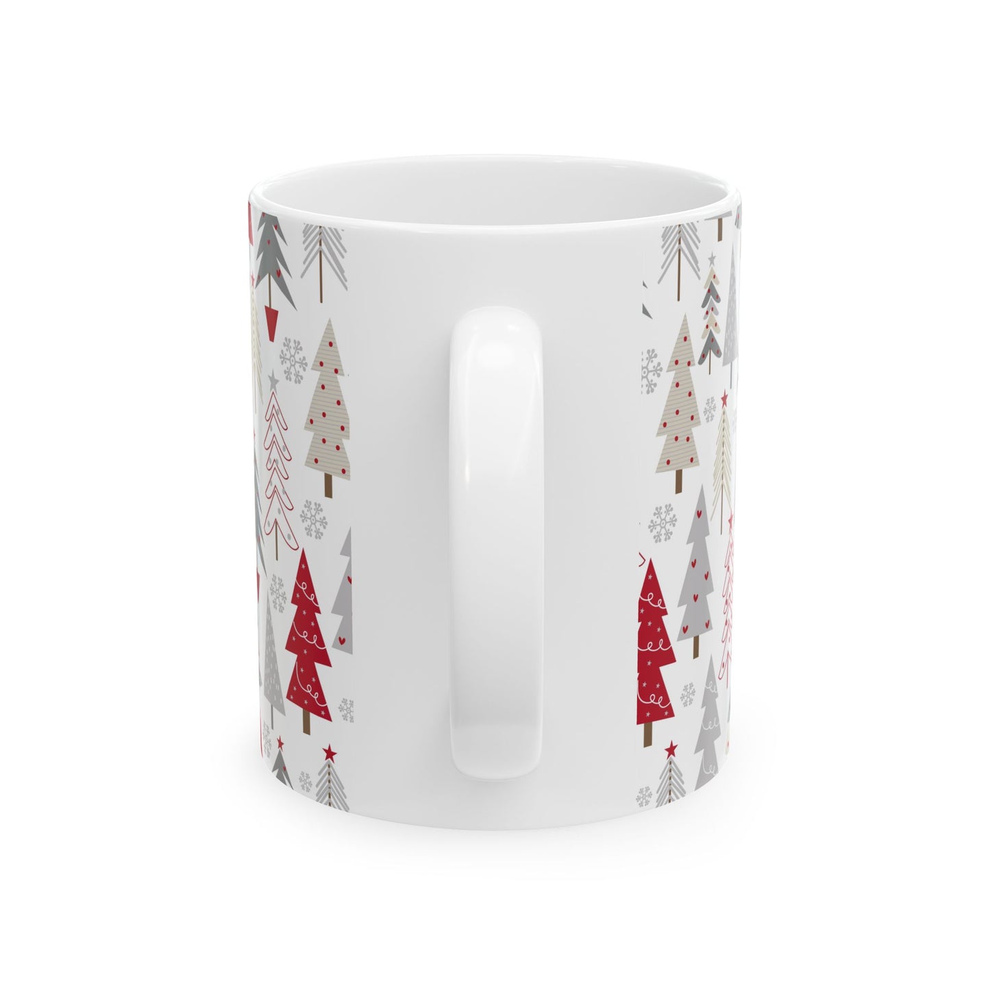 Mystic Forest Ceramic Mug, Cozy Drinkware for Nature Lovers, Gift for Outdoor Enthusiasts, Camping Mug, Forest-Themed Coffee Cup - MaisonThreadory